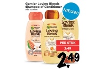 garnier loving blends shampoo of conditioner