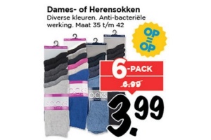 dames of herensokken