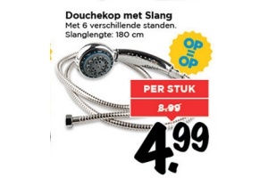 douchekop met slang