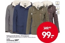 teddy gevoerde dames of heren ajssen