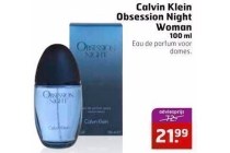 calvin klein obsession night woman