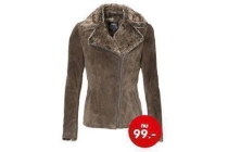 leren dames of herenjas