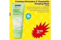 freeman honeydew en amp chamomile sleeping mask