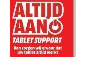 altijd aan tablet support