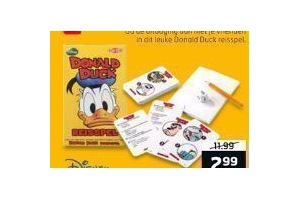 disney donald duck reisspel