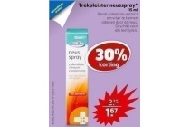 trekpleister neusspray