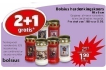 bolsius herdenkingskaars