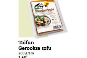 taifin gerookte tofu