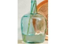 fles van gerecycled glas