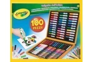 crayola kleurkoffer 100 delig