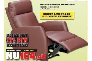 relaxfauteuil panther