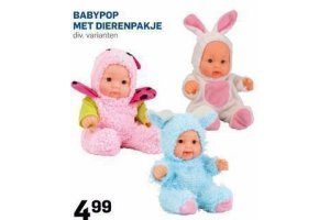 babypop dierenpakje