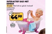 interactief bad met eendje