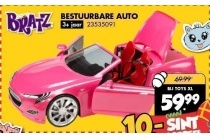 bratz bestuurbare auto