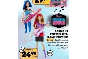 barbie in popsterrenkamp popstar