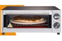 pizzasteenoven met grill