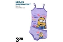 meisjes ondergoedset