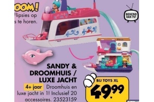 sandy en amp droomhuis luxe jacht