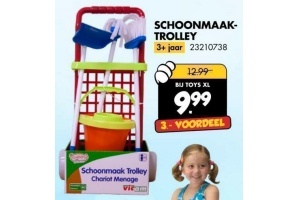 schoonmaaktrolley