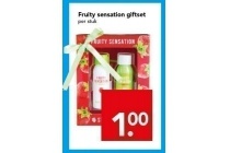 fruity sensation giftset