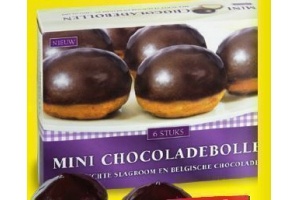 mini chocoladebollen