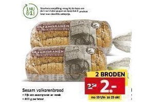 sesam volkorenbrood