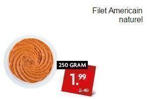 filet americain naturel