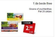 1 de beste thee