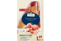 prosciutto crudo