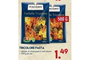 tricolore pasta