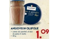 ansjovis in olijfolie