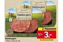 hamburgers