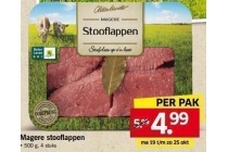 magere stooflappen