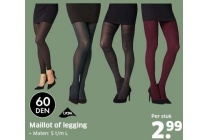maillot of legging