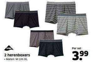2 herenboxers