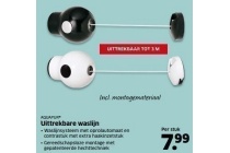 uittrekbare waslijn