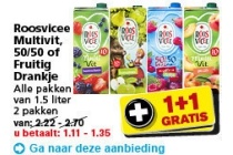 roosvicee multivit 50 50 of fruitig drankje