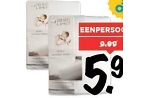 dreamlife molton hoeslaken