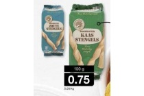 zoute stengels kaasstengels