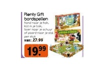 plenty gift bordspellen