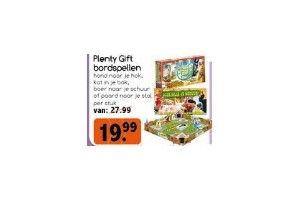 plenty gift bordspellen