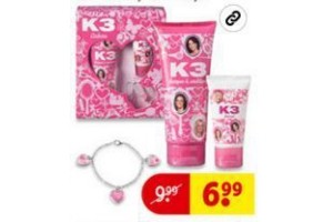 k3 geschenkset met korting