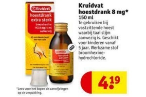 kruidvat hoestdrank 8mg