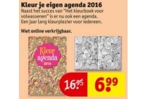 kleur je eigen agenda