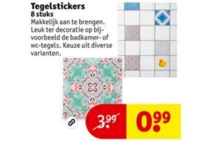 tegelstickers