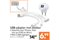 usb adapter met stekker