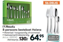 8 persoons bestekset helena