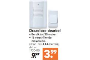 draadloze deurbel