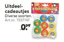 uitdeelcadeautjes