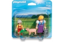 playmobil duopack boerin en zoon